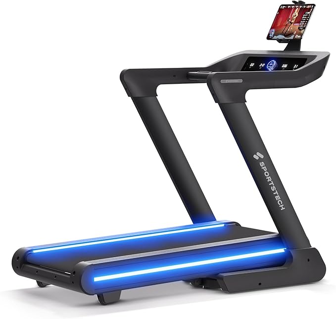 Sportstech sTread Pro/Lite: Klappbares Laufband mit 20 km/h, 17 % Steigung und 7 PS Motor ✨