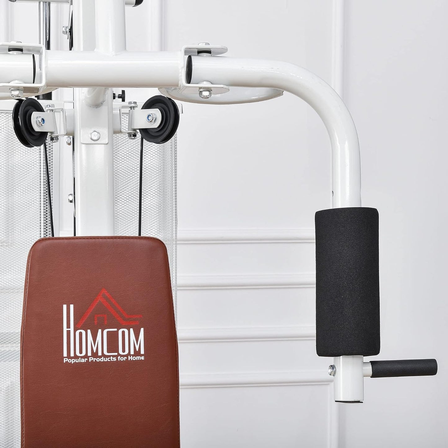 HOMCOM Multistation: Kraftstation mit Latzug, Butterfly & 45 kg Gewichten ✨