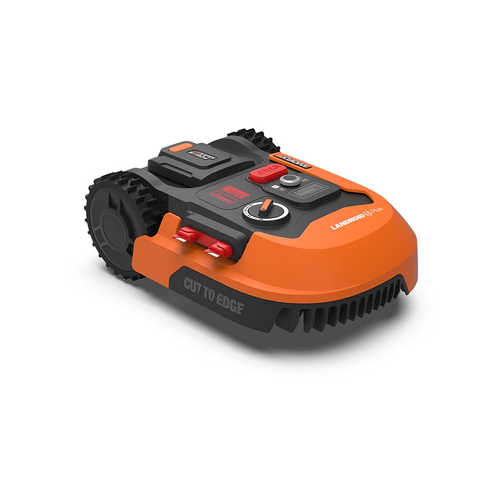 WORX Landroid Vision L1600 Mähroboter WR216E.1 für Gärten bis 1600m², AI Rasenmäher Roboter ohne Begrenzungskabel (WLAN & Bluetooth, aktive Hindernisvermeidung mit KI-Technologie, Igelschutz)