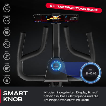 Sportstech Sbike Lite: Heimtrainer mit App & Tablet-Halterung ✨