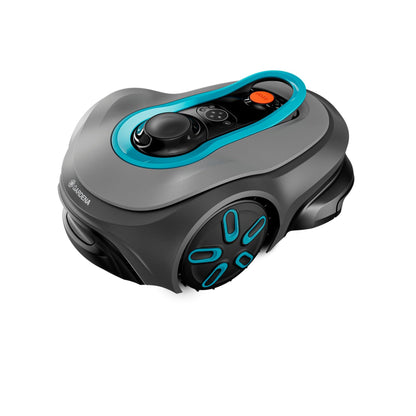 Gardena smart SILENO Free Set 1100 m² Mähroboter, kabellos, für Rasenflächen bis 1.100 m², LONA Intelligence, ohne Begrenzungskabel, leiser Betrieb, intelligenter Mäher mit App Steuerung (19926-47)
