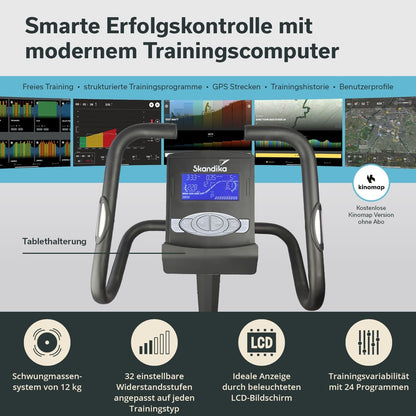 Skandika Morpheus: Ergometer mit 12 kg Schwungmasse✨