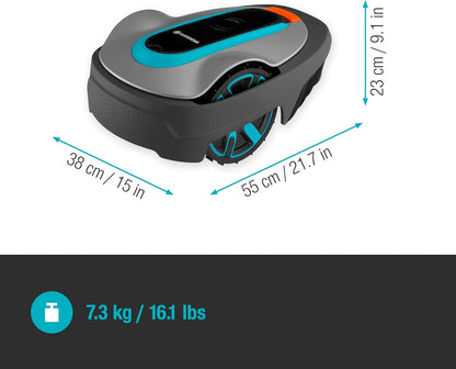 Gardena Sileno City Mähroboter bis 600 m², Mehrfarbig