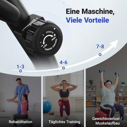 MERACH Liegeergometer: Heimtrainer mit Bluetooth und verstellbarer Rückenlehne ✨