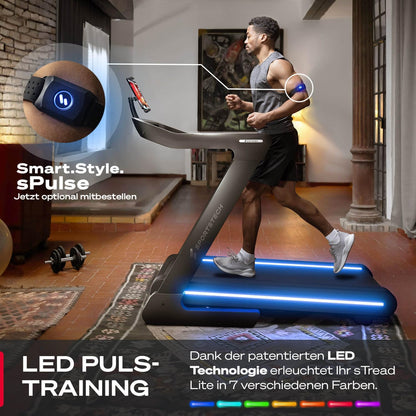 Sportstech sTread Pro/Lite: Klappbares Laufband mit 20 km/h, 17 % Steigung und 7 PS Motor ✨